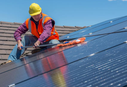 Solar panel maintenance by Solar Forces